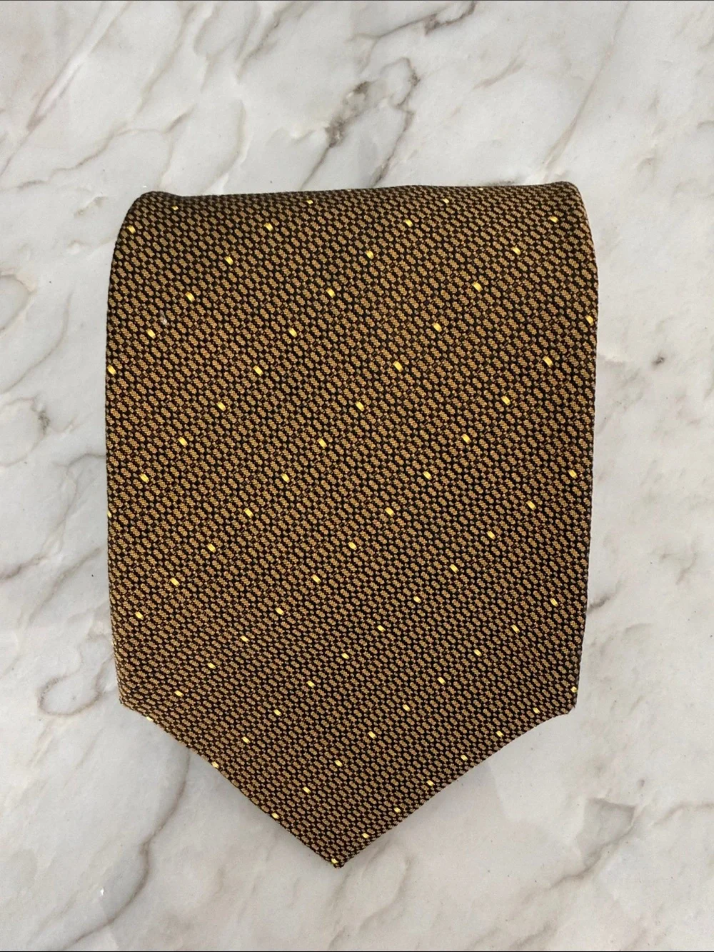 Men's Golden Brown Tie
